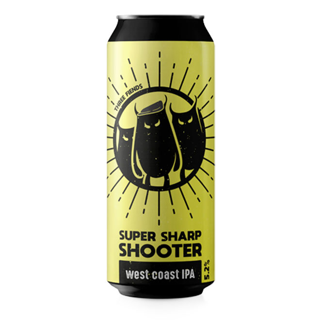 Super Sharp Shooter beer artwork