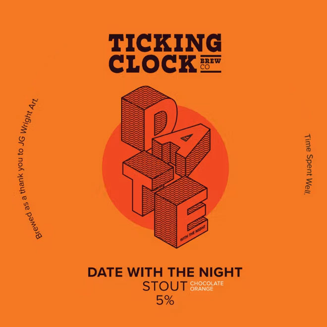 Date With The Night beer artwork