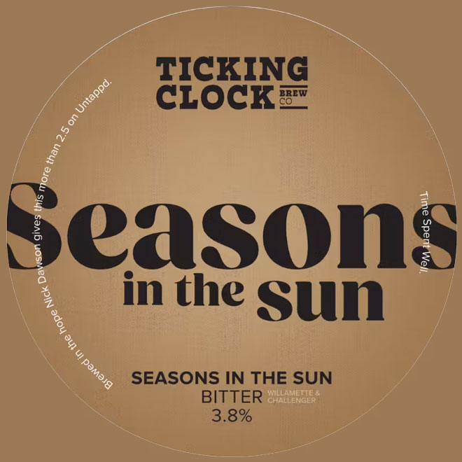 Seasons In The Sun beer artwork