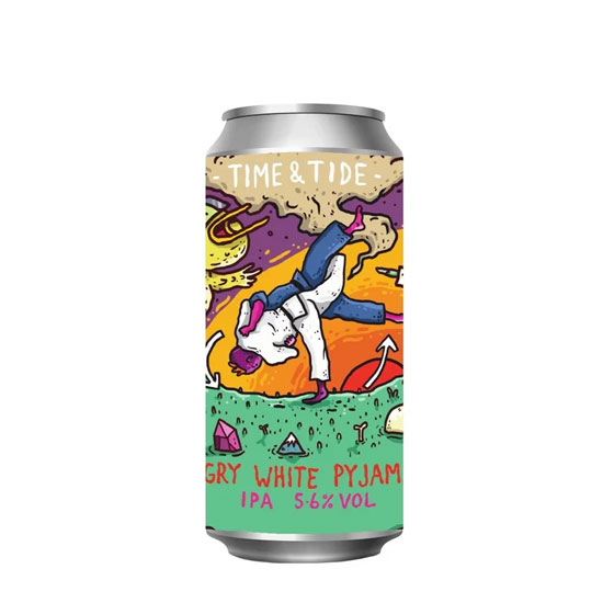 Angry White Pyjamas beer artwork