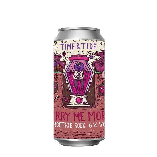 Berry Me More beer artwork