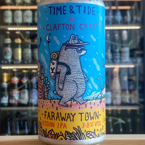 Faraway Town 2026 beer artwork