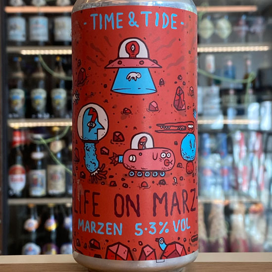 Life On Marz beer artwork