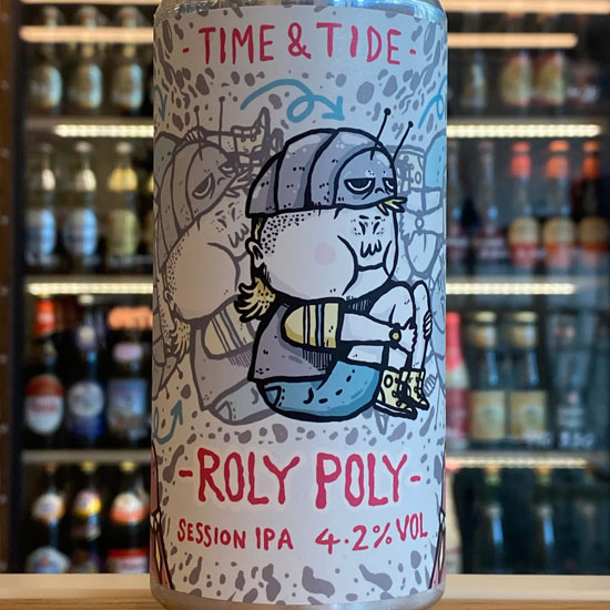 Roly Poly beer artwork
