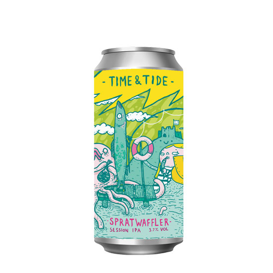 Spratwaffler beer artwork