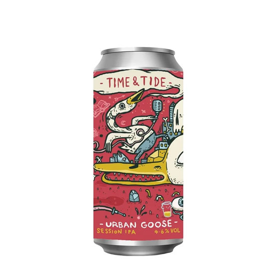Urban Goose beer artwork