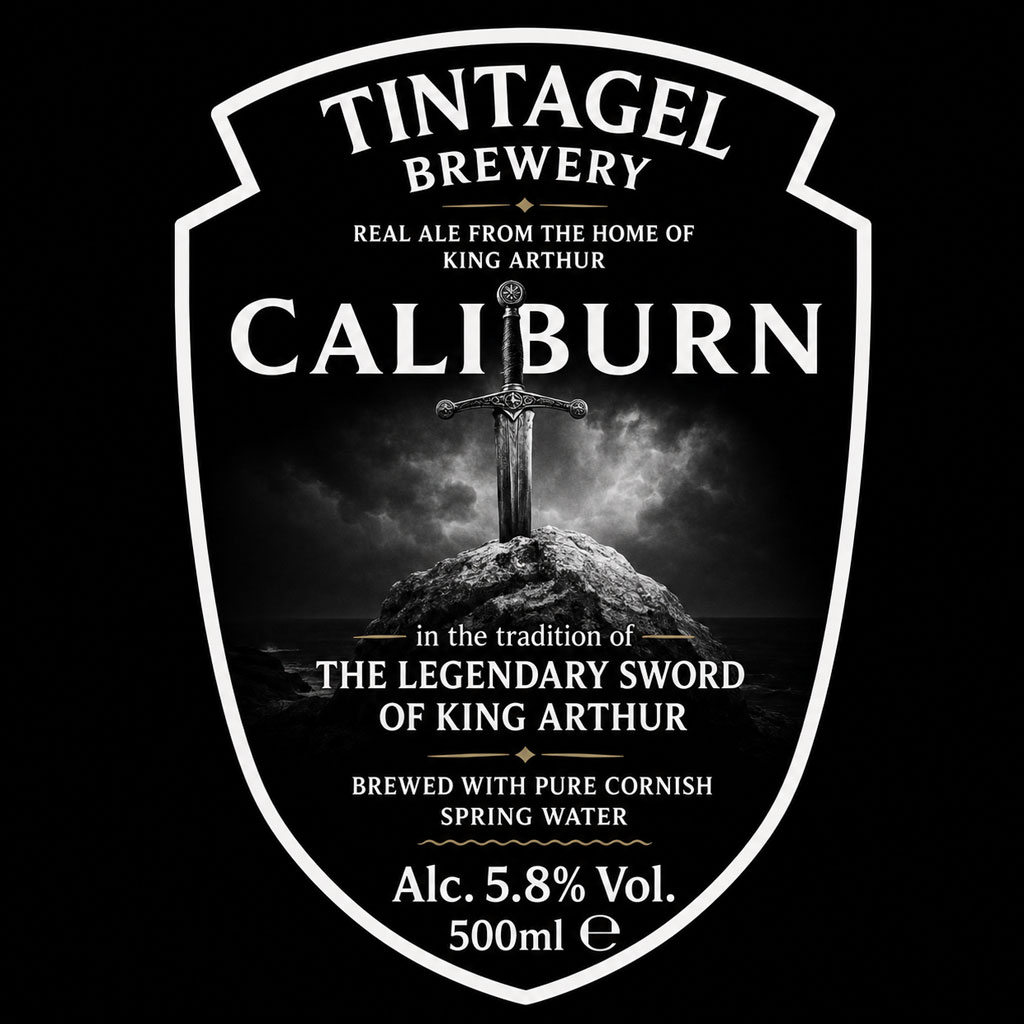 Caliburn beer artwork