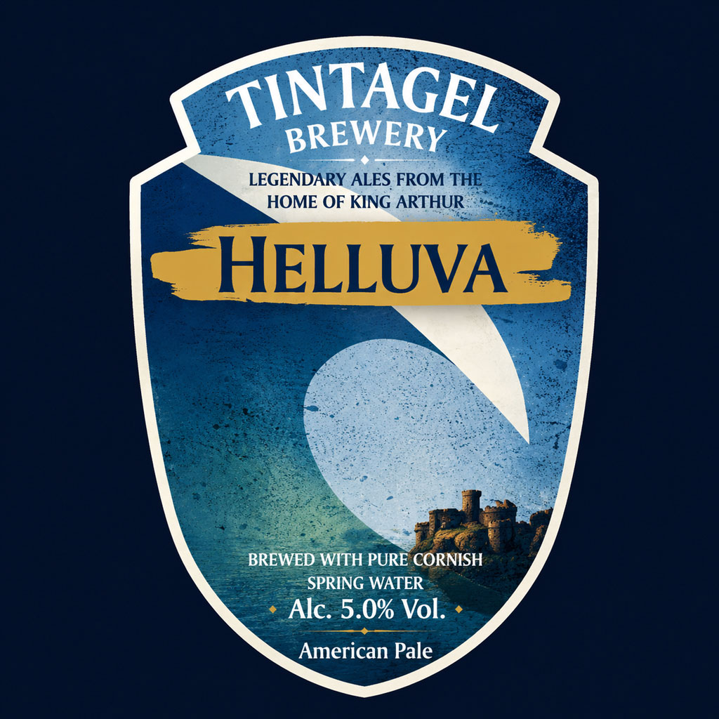 Helluva beer artwork