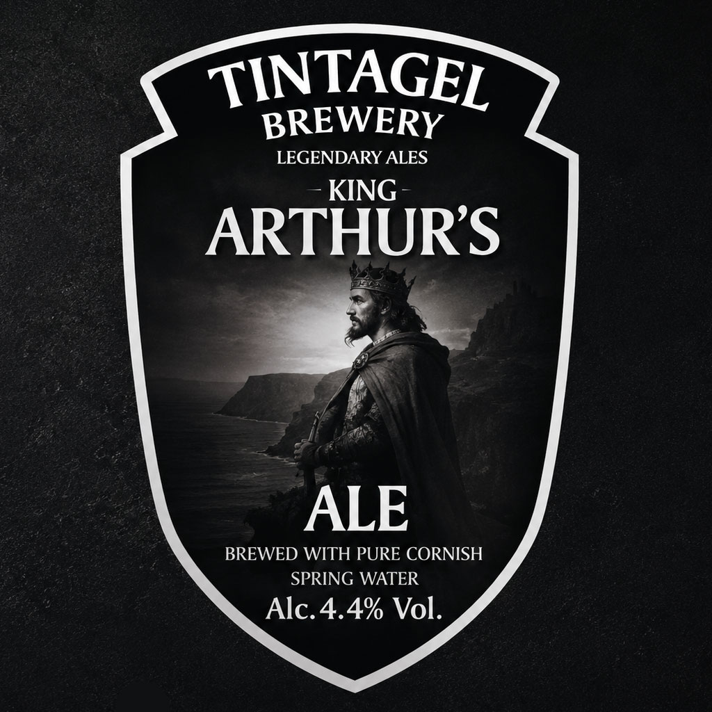 King Arthur's Ale beer artwork