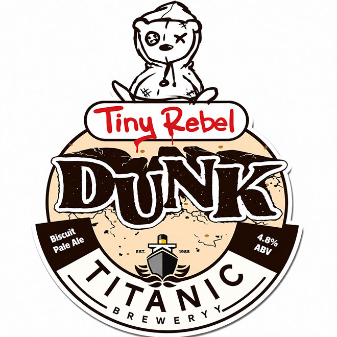 DUNK beer artwork