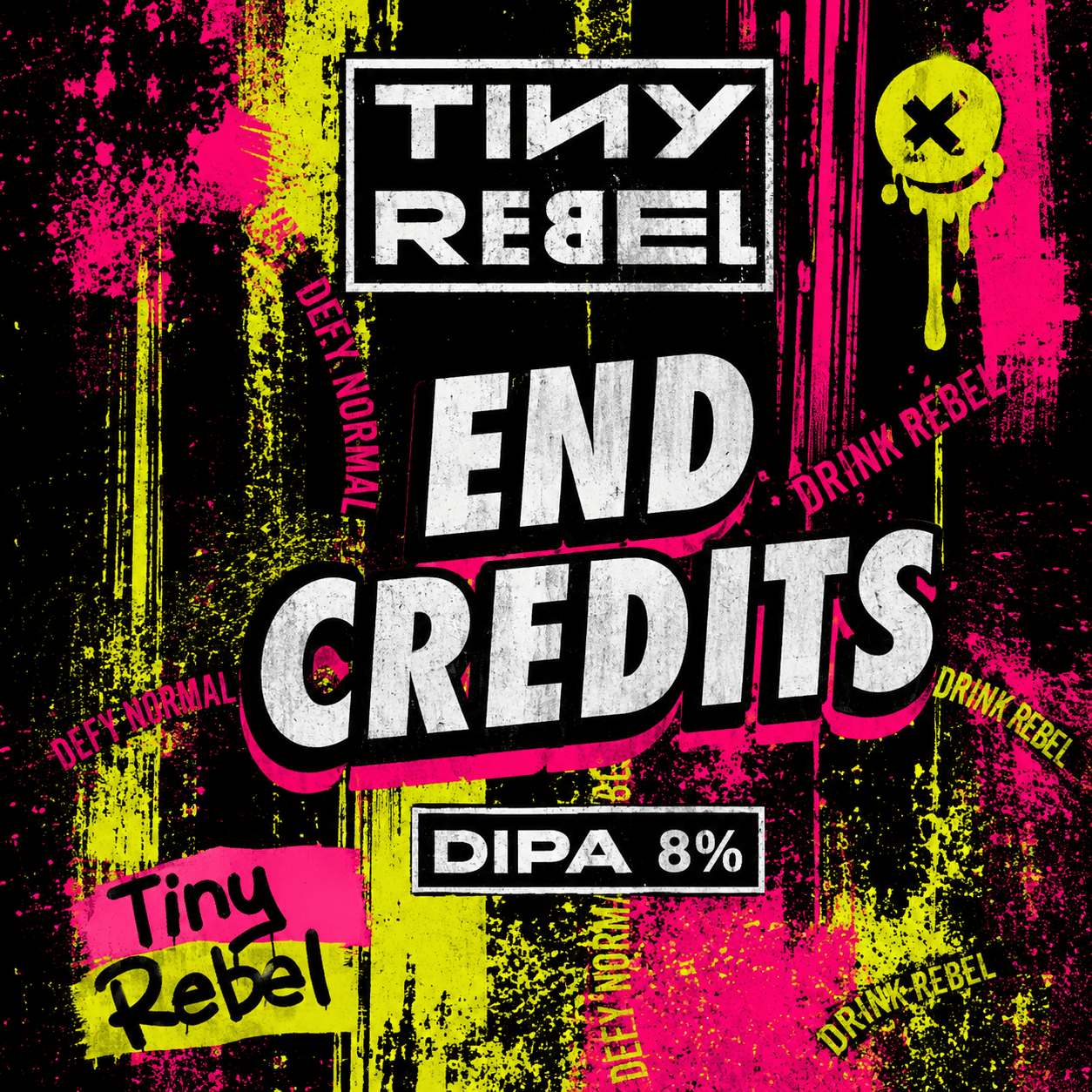 End Credits beer artwork