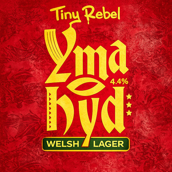 Yma O Hyd beer artwork