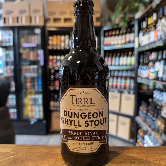 Dungeon Ghyll beer artwork