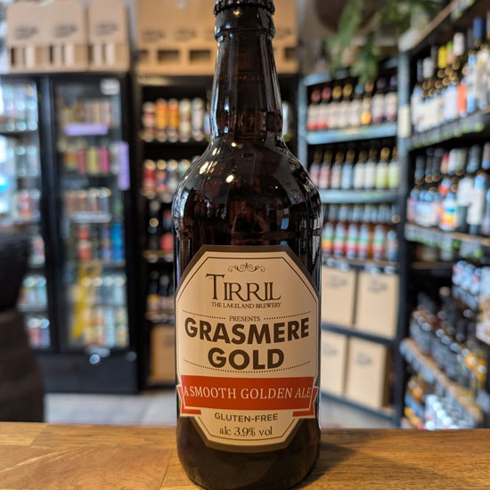 Grasmere Gold beer artwork