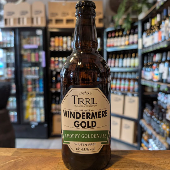 Windermere Gold beer artwork