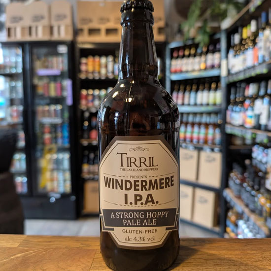 Windermere IPA beer artwork