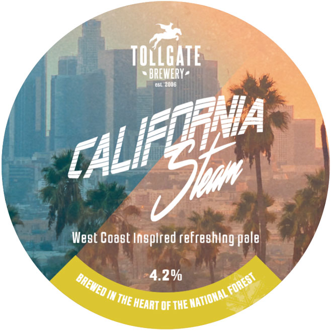 California Steam beer artwork