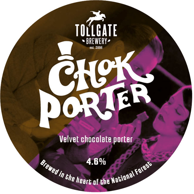 Chok Porter beer artwork