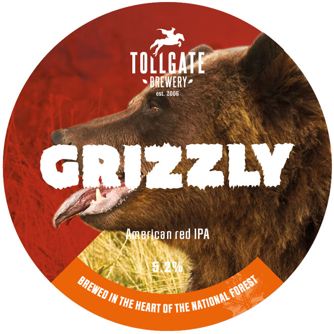 Grizzly beer artwork