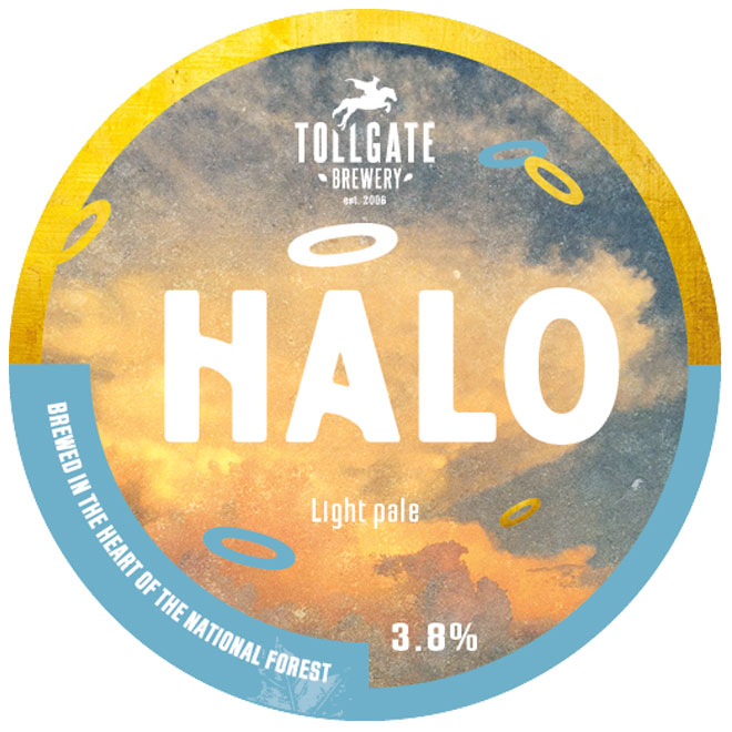 Halo beer artwork