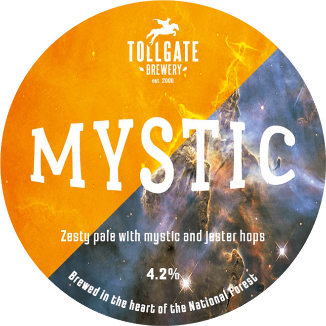 Mystic beer artwork