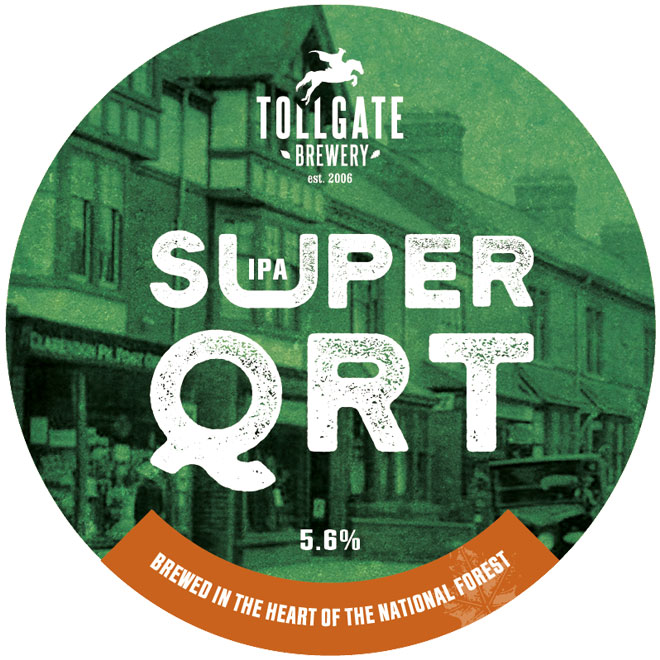 Super QRT beer artwork
