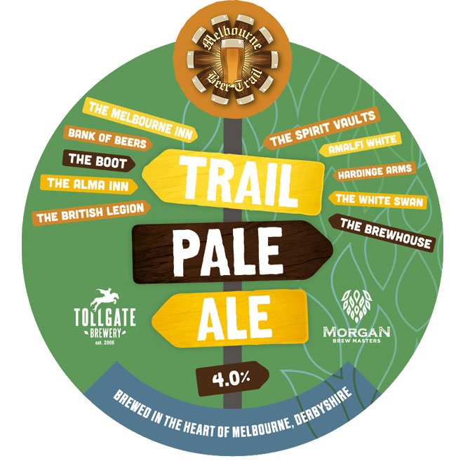 Trail Pale Ale beer artwork