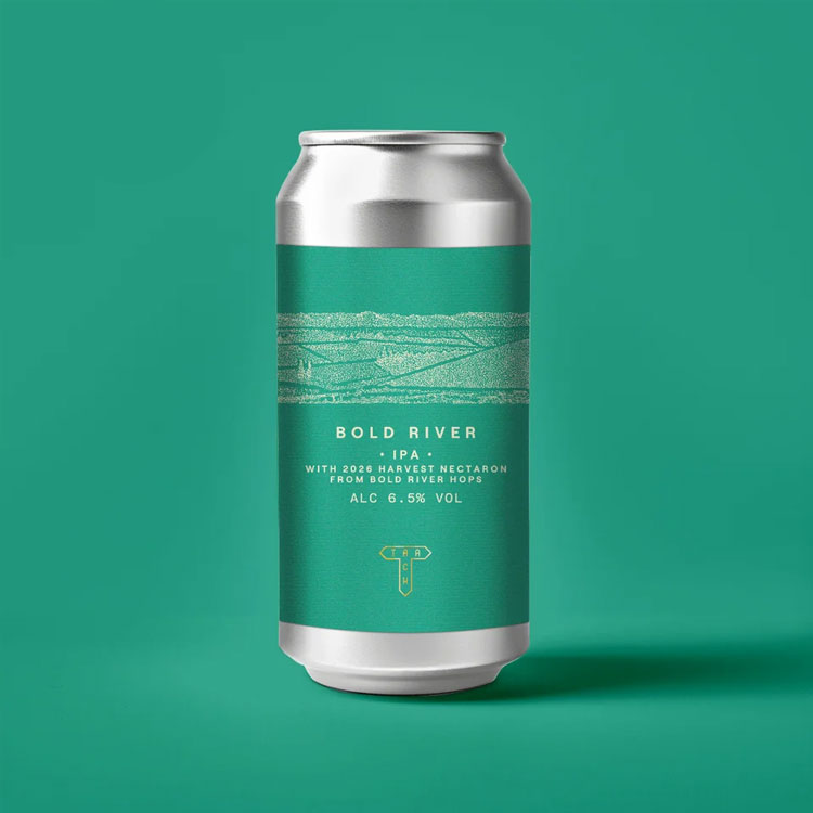 Bold River beer artwork