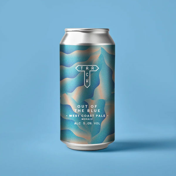 Out Of The Blue beer artwork
