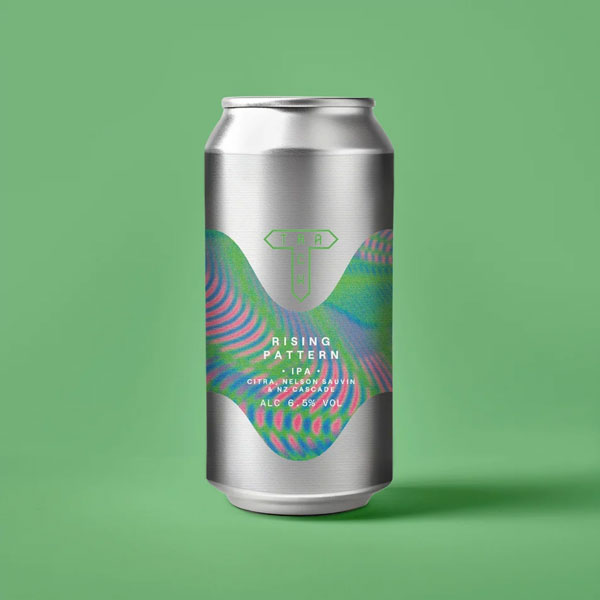 Rising Pattern beer artwork