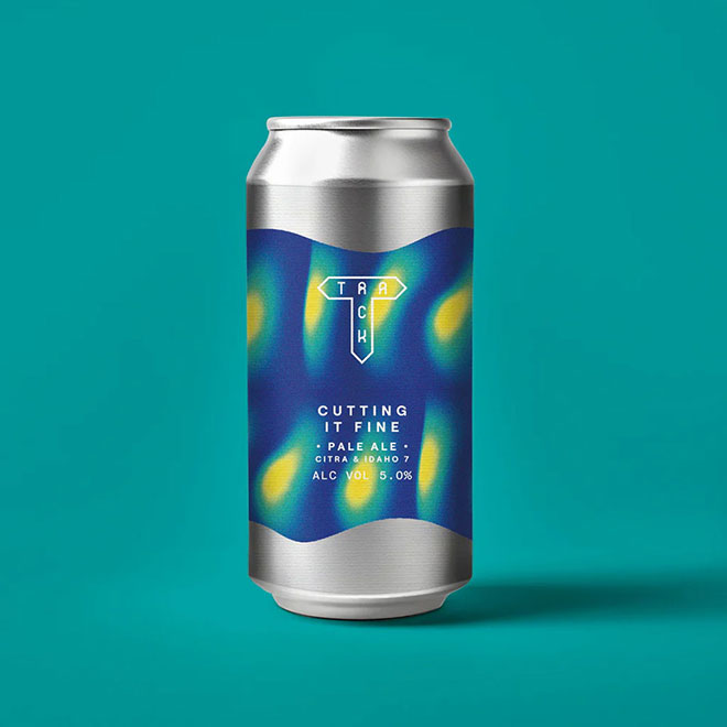 Cutting It Fine beer artwork