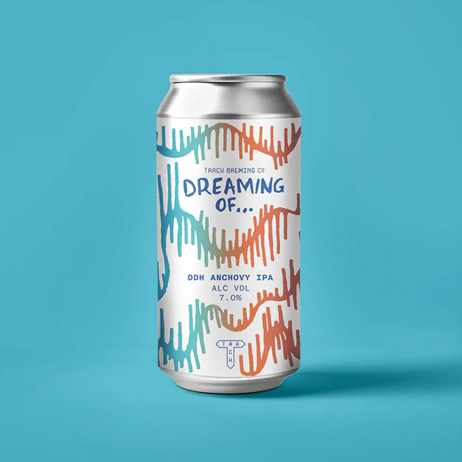 Dreaming Of... DDH Anchovy beer artwork