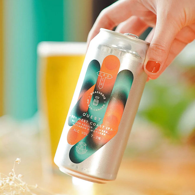 Ouest beer artwork