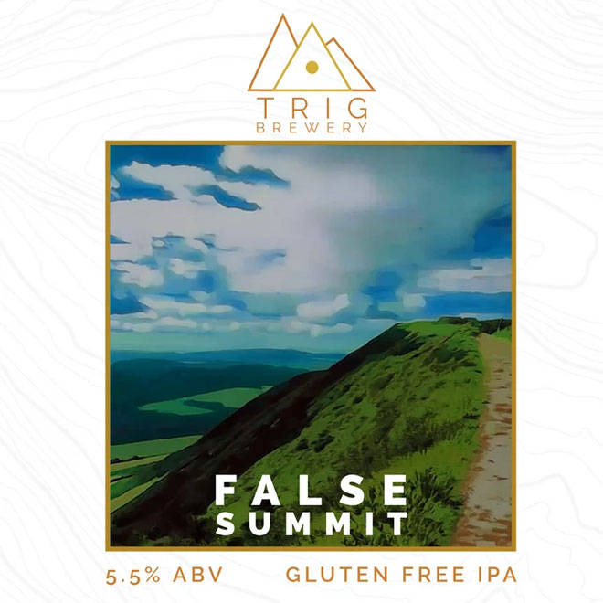 False Summit beer artwork