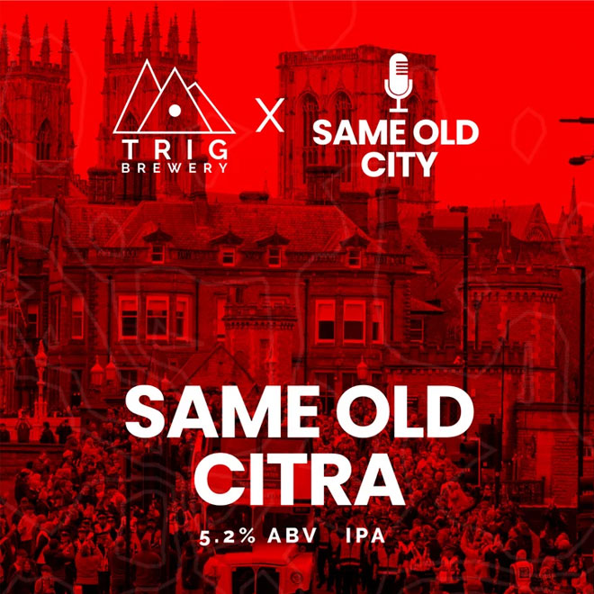 Same Old Citra beer artwork