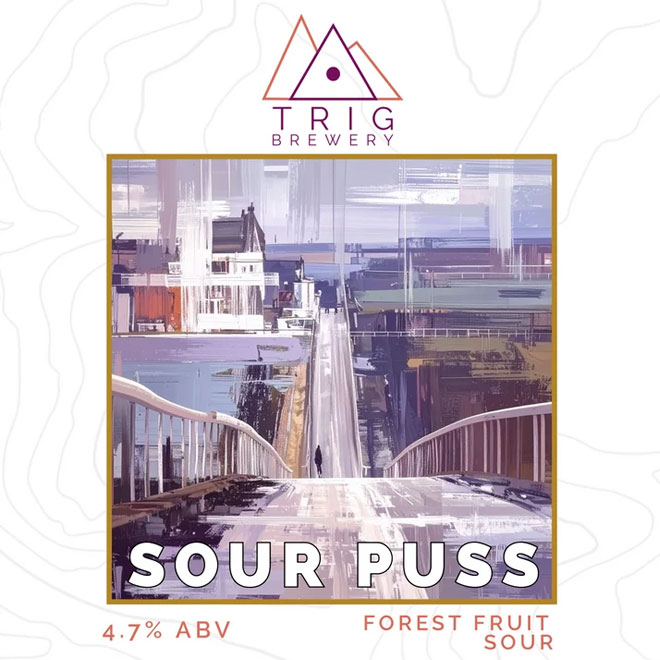 Sour Puss beer artwork