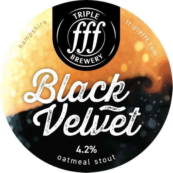 Black Velvet beer artwork