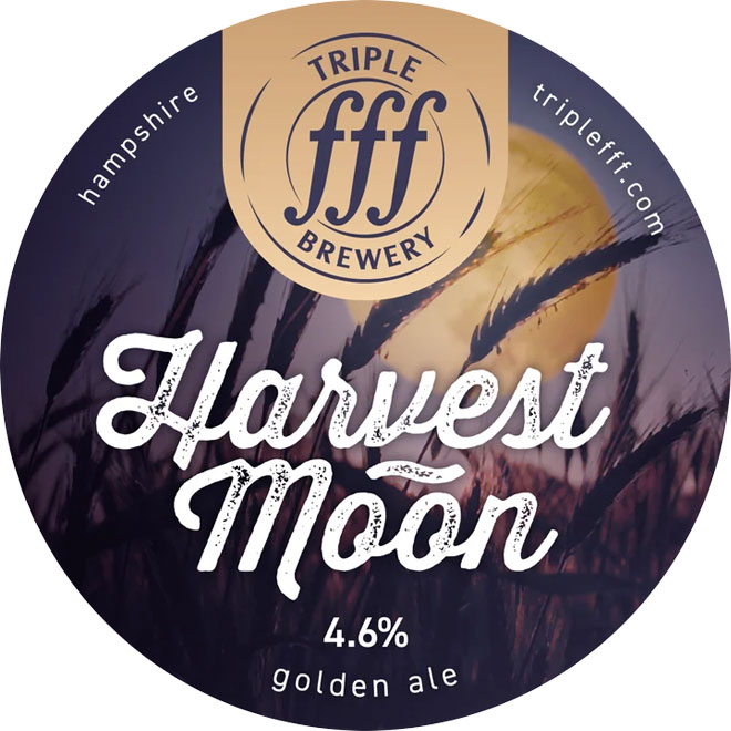 Harvest Moon beer artwork