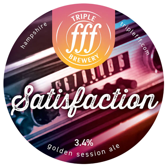 Artwork for Satisfaction by Triple fff Brewery