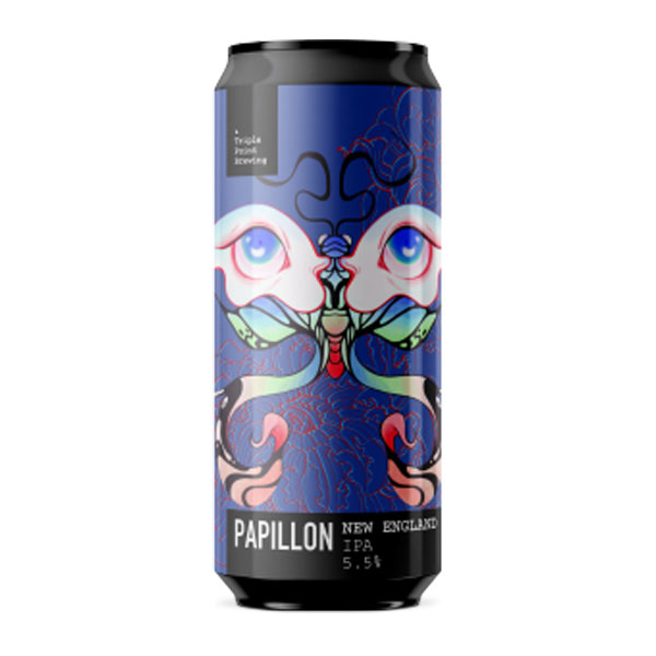 Papillon beer artwork