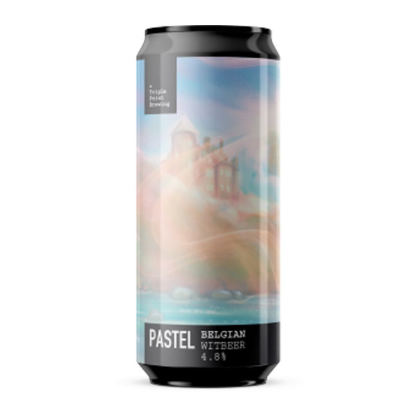 Pastel beer artwork