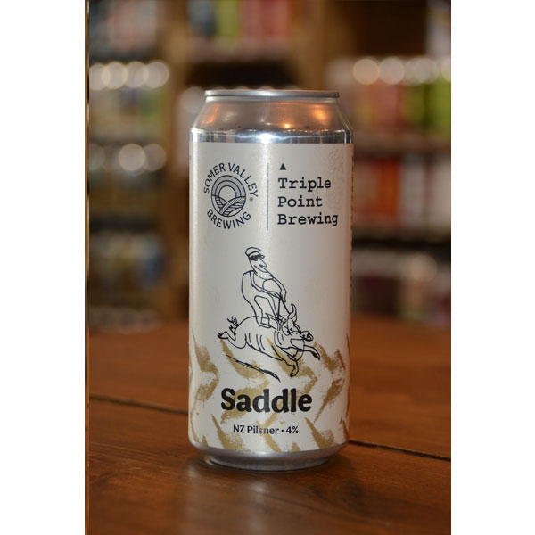 Saddle beer artwork