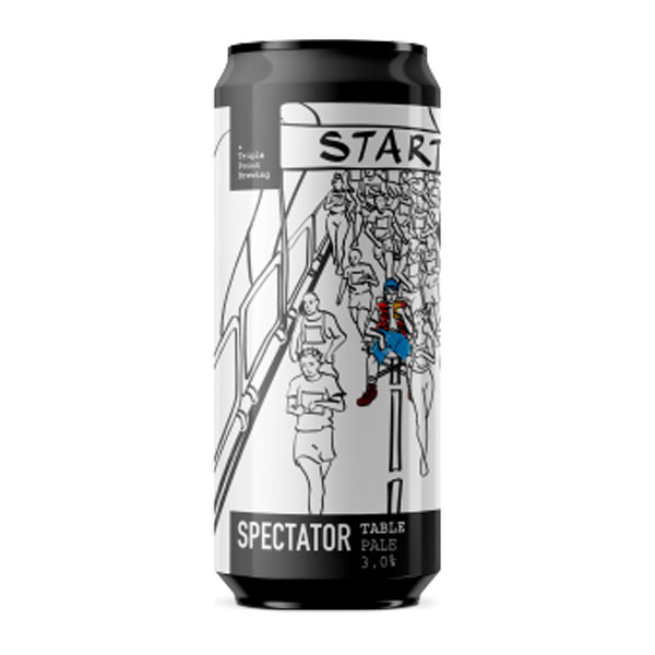 Spectator beer artwork