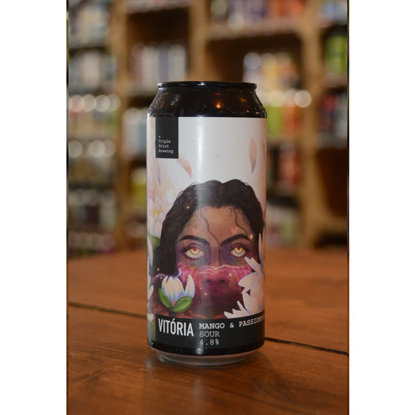 Vitoria Mango & Passionfruit beer artwork