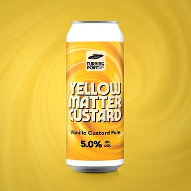 Yellow Matter Custard 2026 beer artwork