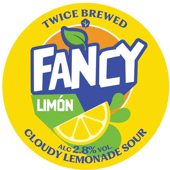 Fancy Limón beer artwork