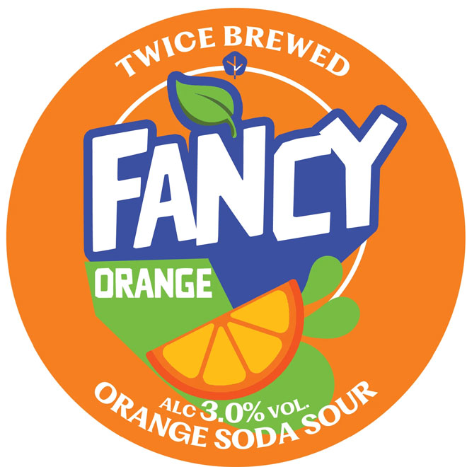 Fancy Orange beer artwork