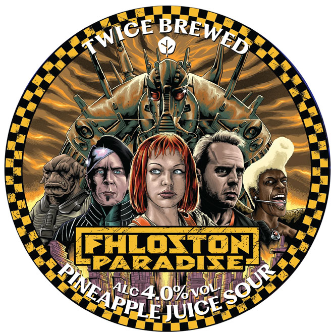Fhloston Paradise beer artwork
