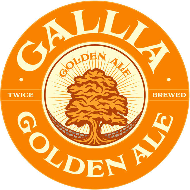 Gallia beer artwork