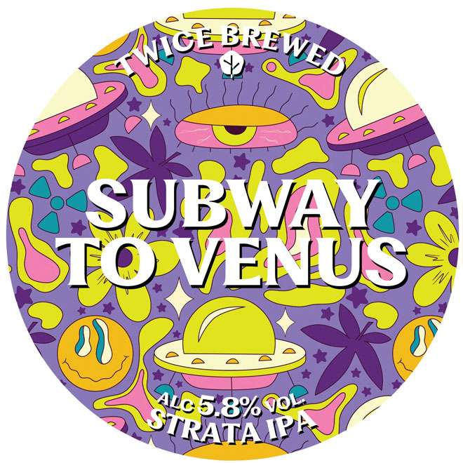 Subway To Venus beer artwork
